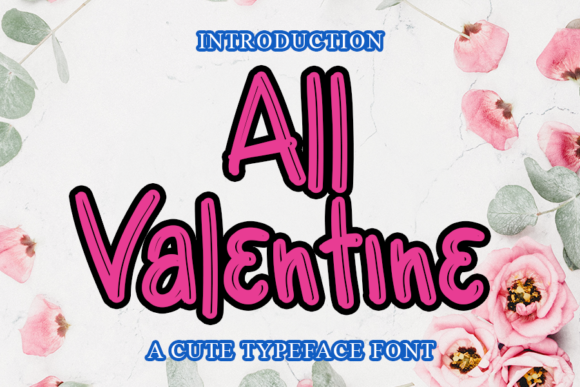 All Valentine Font