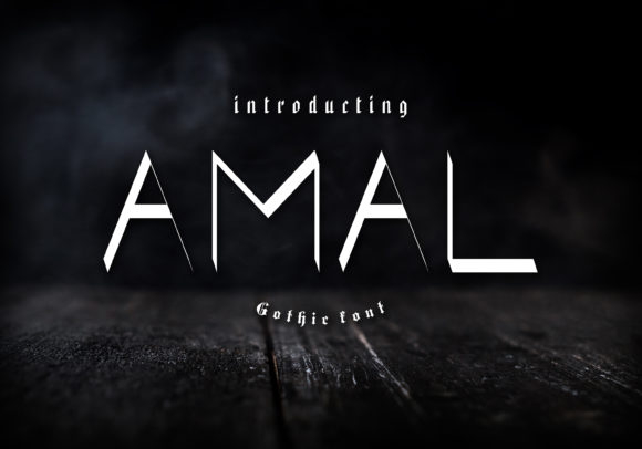 Amal: A Bold Display Font for Web Design