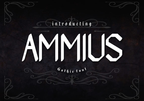 Ammius: A Bold Display Font for Web Design