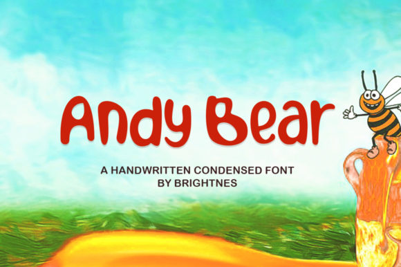 Andy Bear: A Joyful Display Font