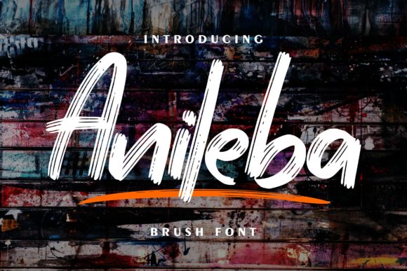 Anileba: A Bold Display Font for Web Design