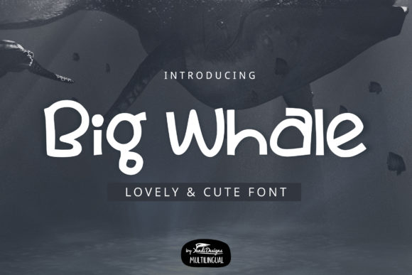 Big Whale: A Bold Display Font