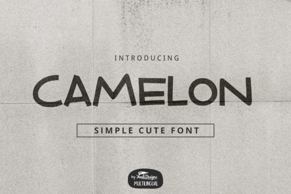 Camelon: A Quirky Font for Bold Campaigns
