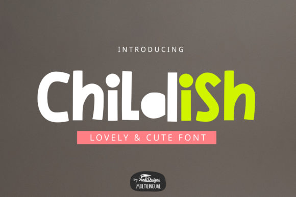 Childish Font: Playful & Professional