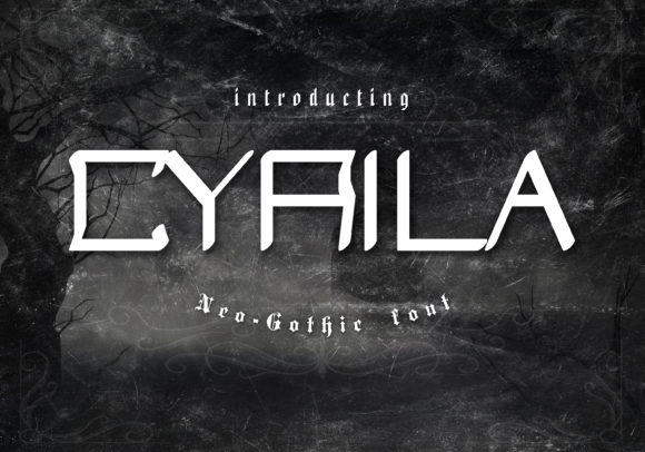 Cyrila: A Bold Display Font for Web Design