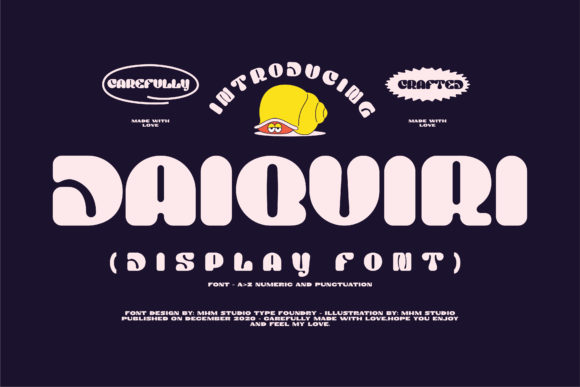 Daiquiri Font: Bold Branding for Small Businesses