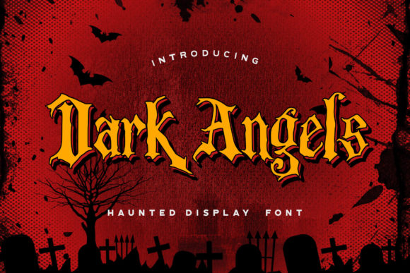 Dark Angels Font for Web Design