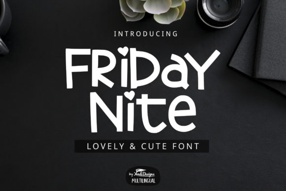 Friday Nite Font for Bold Campaigns