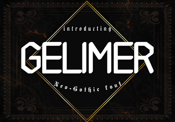 Gelimer: Bold Display Font for Digital Marketing