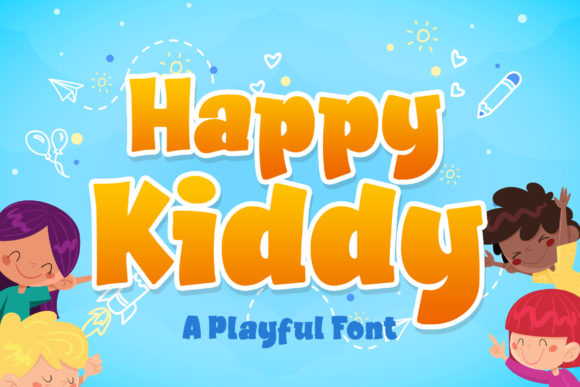 Happy Kiddy Font: Playful Typography for Creative Projects