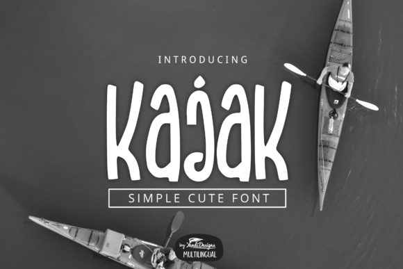 Kajak: A Font for Playful Campaigns