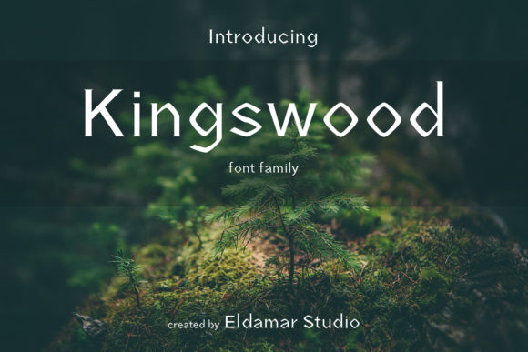 Kingswood: A Bold Typographic Statement