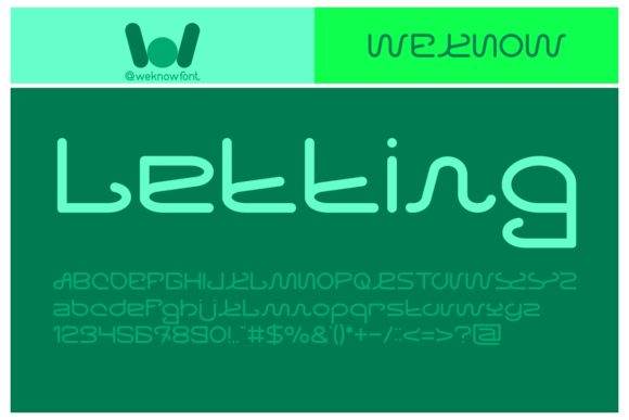 Letting: A Bold Display Font for Marketers