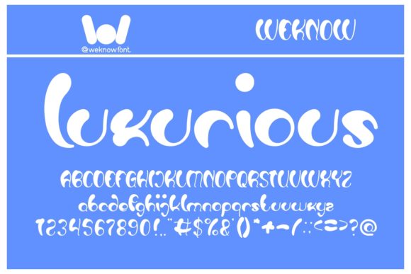 Luxurious: A Fancy Display Font for Creative Projects