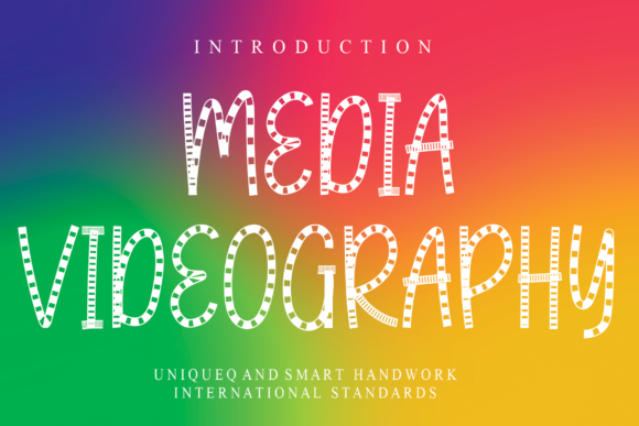 Media Videography Font