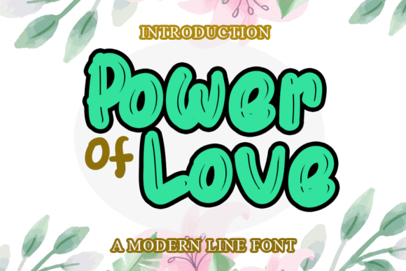 Power of Love Font
