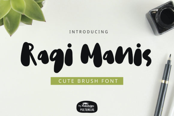 Ragi Manis: A Fun Display Font for Web Design