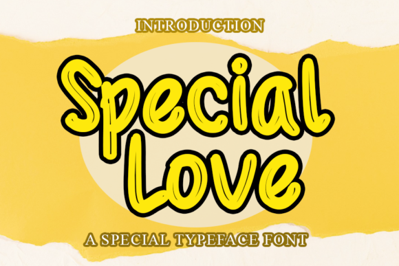 Special Love Font for Web Design