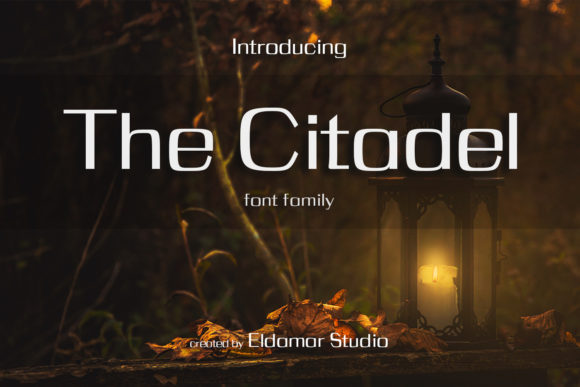The Citadel: A Stylish Display Font