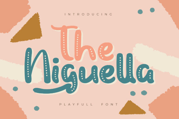 The Niguella Font: Playful Typography for Creative Projects