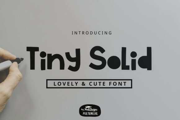Tiny Solid: A Quirky Display Font for Playful Projects