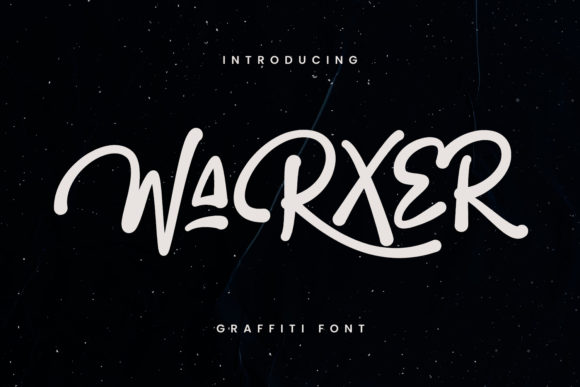 Warxer: A Bold Display Font for Designers